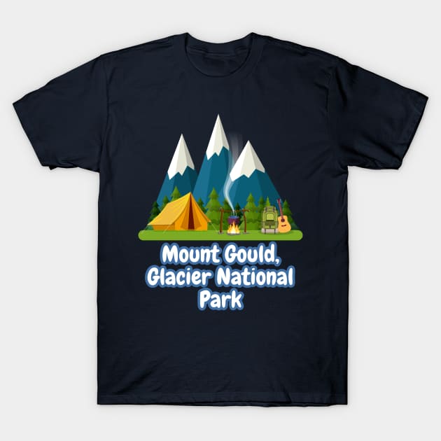 Mount Gould, Glacier National Park T-Shirt by Canada Cities